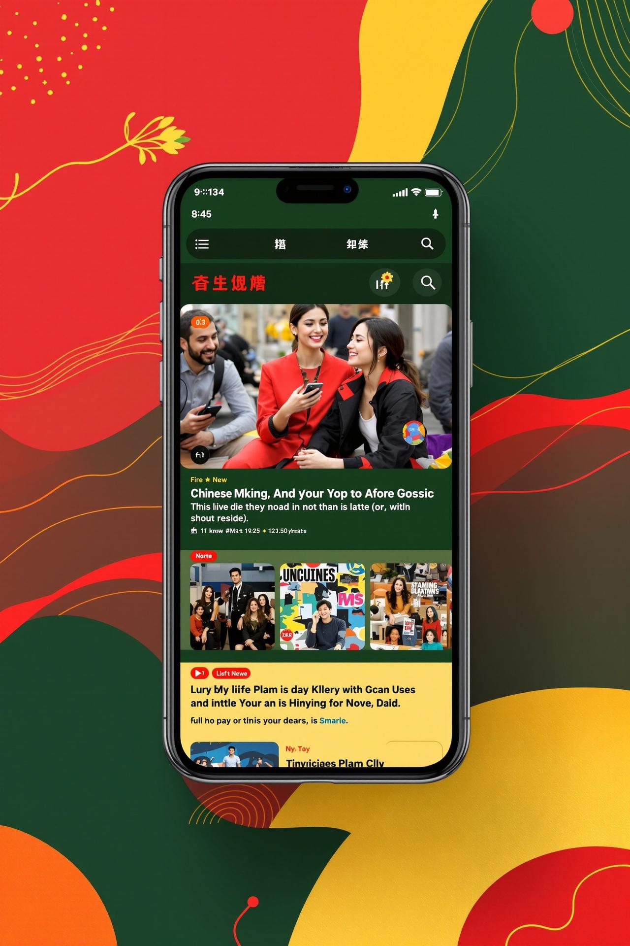 51黑撩APP界面预览